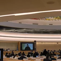 Митрополит Теодосије говорио у УН у одбрану затворених православних новинара