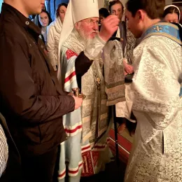 Празнично бденије у манастиру Ћелије