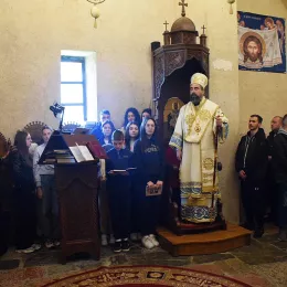 Архијерејска Литургија у манастиру Ђурђеви Ступови