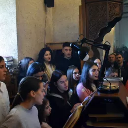 Архијерејска Литургија у манастиру Ђурђеви Ступови