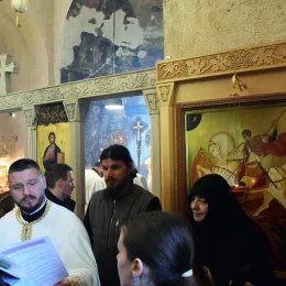 Архијерејска Литургија у манастиру Ђурђеви Ступови
