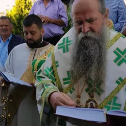 Освећење храма Светог Великомученика Георгија на Валу