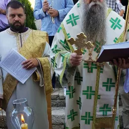 Освећење храма Светог Великомученика Георгија на Валу