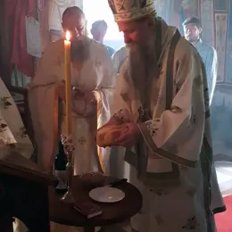 Света архијерејска литургија у манастиру Бијела