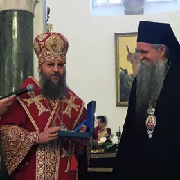 Свечано бденије у никшићком Саборном храму