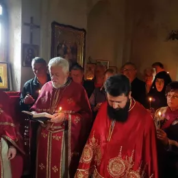 Четрдесетодневни помен игуманији Евангелији (Поповић)