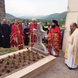 Четрдесетодневни помен игуманији Евангелији (Поповић)