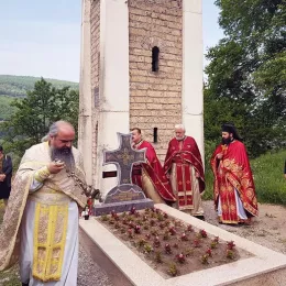 Четрдесетодневни помен игуманији Евангелији (Поповић)