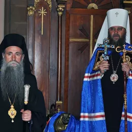 Доксологија митр. Антонију у Саборном храму у Никшићу