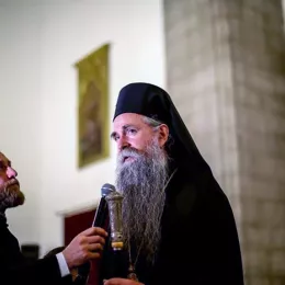 Доксологија митр. Антонију у Саборном храму у Никшићу