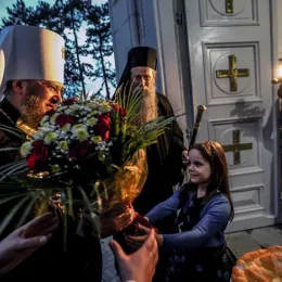 Доксологија митр. Антонију у Саборном храму у Никшићу