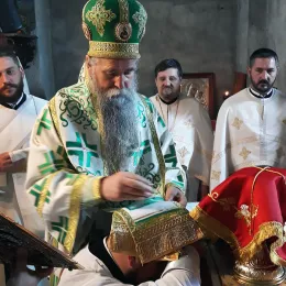 Рукоположење у Ђурђевим Ступовима