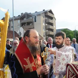 Свечана Литија прошла кроз Никшић