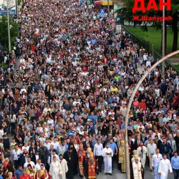 Свечана Литија прошла кроз Никшић