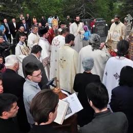 Прослављено Вазнесење Господње и 160 година Битке на Граховцу