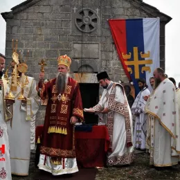 Прослављено Вазнесење Господње и 160 година Битке на Граховцу