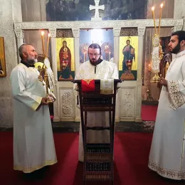 Епископ Јоаникије богослужио је на Томину недјељу у манастиру Ђурђеви Ступови