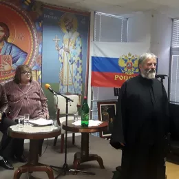 Изложба „Нове косовско-метохијске фреске“ Славка Потпаре отворена у Никшићу