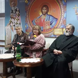 Изложба „Нове косовско-метохијске фреске“ Славка Потпаре отворена у Никшићу