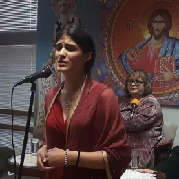 Изложба „Нове косовско-метохијске фреске“ Славка Потпаре отворена у Никшићу