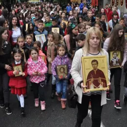 Никшић – Свенародна литија у част и славу Светог Василија Острошког