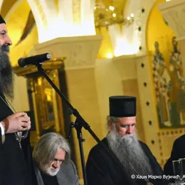 Митрополит Порфирије: Дјела Митополита Амфилохија су продужено Јеванђеље Господа Исуса Христа