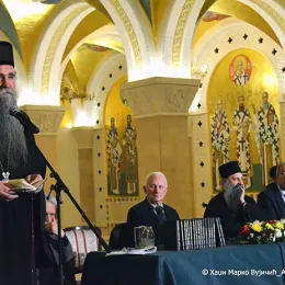 Митрополит Порфирије: Дјела Митополита Амфилохија су продужено Јеванђеље Господа Исуса Христа