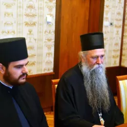 Епископ Јоаникије се сусрео са Митрополитом Иларионом у Москви