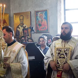 Епископ Јоаникије на Васкрс богослужио у манастиру Ђурђеви Ступови