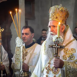 Епископ Јоаникије на Васкрс богослужио у манастиру Ђурђеви Ступови