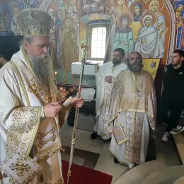 Епископ Јоаникије служио Литургију у манастиру Бијела