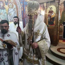 Епископ Јоаникије служио Литургију у манастиру Бијела