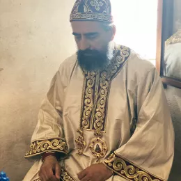 Литургија у цркви Светог Ђорђа на Требјеси