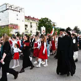 Патријарх Порфирије на Световасилијевској литији у Никшићу