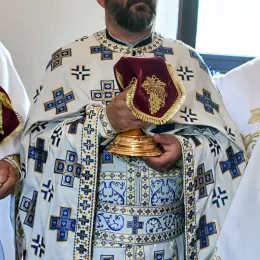 Освећење Храма преноса моштију Светог Николаја у Шљемену у Бањанима