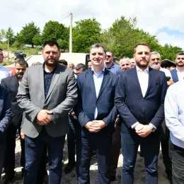 Освећење Храма преноса моштију Светог Николаја у Шљемену у Бањанима