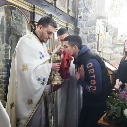 Литургија у Пету недјељу по Васкрсу  у Бијелом Пољу