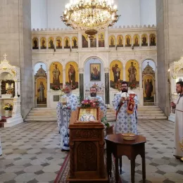 Литургија у Пету недјељу по Васкрсу у никшићком Саборном храму