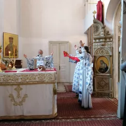 Литургија у Пету недјељу по Васкрсу у никшићком Саборном храму