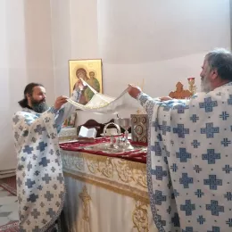 Литургија у Пету недјељу по Васкрсу у никшићком Саборном храму