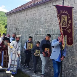 Мало освећење цркве Светог Николаја у Каменску