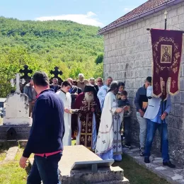 Мало освећење цркве Светог Николаја у Каменску