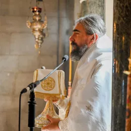 Епископ Методије на Васкрс богослужио у храму Светог Василија Острошког у Никшићу