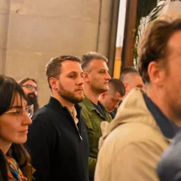 Пасхално јутрење и поноћна Литургија у храму Светог Василија Острошког у Никшићу