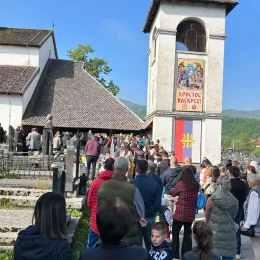 Васкршња Литургија у Никољцу код Бијелог Поља