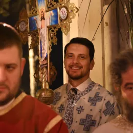 Пасхално јутрење и поноћна Литургија у храму Светог Василија Острошког у Никшићу