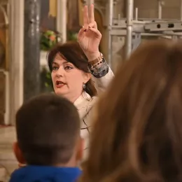 Пасхално јутрење и поноћна Литургија у храму Светог Василија Острошког у Никшићу