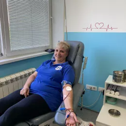 Акција добровољног даривања крви, посвећена протођакону Владимиру Јарамазу