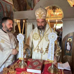 Архијерејска Литургија у селу Главаца
