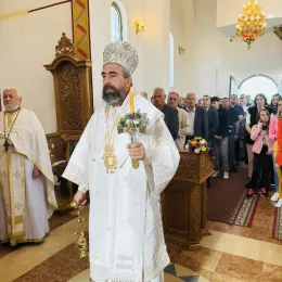 На Васкршњи уторак Епископ Методије богослужио у Његњеву